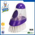 Mr.SIGA 2015 hot sale nylon fibre soap dispensing dish brush